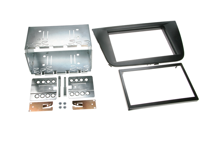 ACV, Zestaw 2-DIN Czarny — Pasuje do Seat Leon 1p 9/ 2005-2010