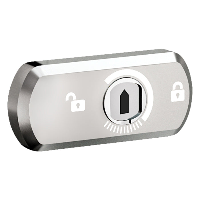 Disec, Lieferwagen-Schloss - Magnetöffnung - Silber