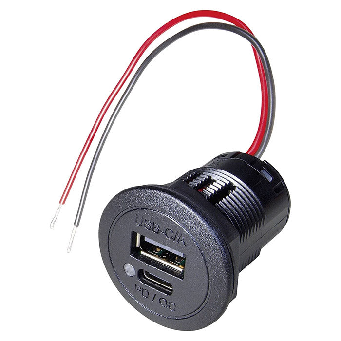 Procar, Prise USB-C / USB-A à encastrer