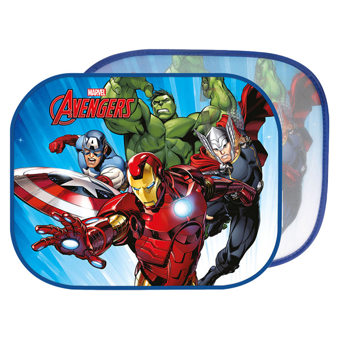 Disney, Sluneční clony Avengers 2 ks. 44x35 cm