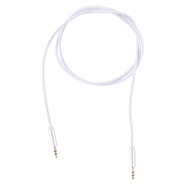 Allride, Connect 2,0 Minijack 3,5mm Audio Kabel, 1,2m, Nylo