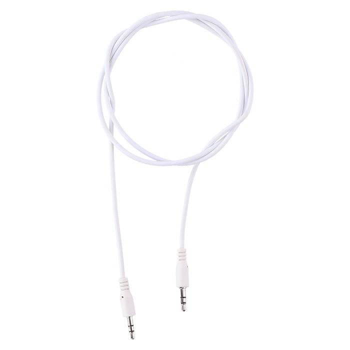 Allride, Connect 2.0 Minijack 3.5mm Audio Kabel, 1.2m, Bílá