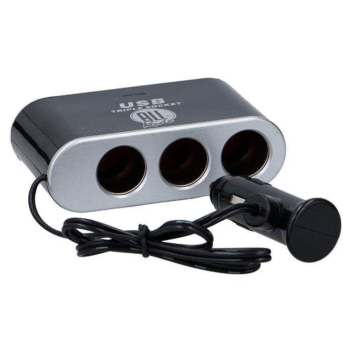 Allride, Zásuvka do zapalovače, 3 x Napájecí zásuvky, 1 x USB zásuvka