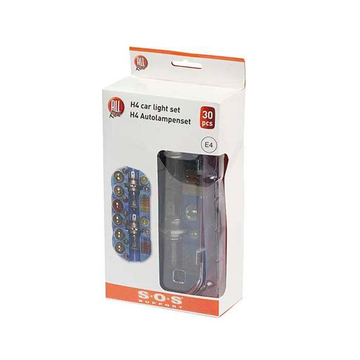 Allride, Sos Support Kit Lampadine H4 12V Inclusi Fusibili