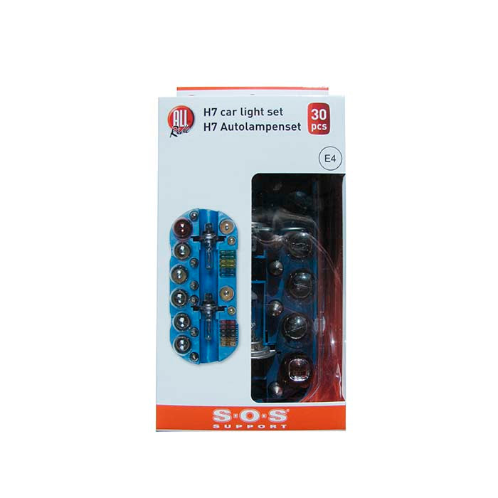 Allride, Sos Support H7 Sada Žárovek 12V Včetně Pojistek