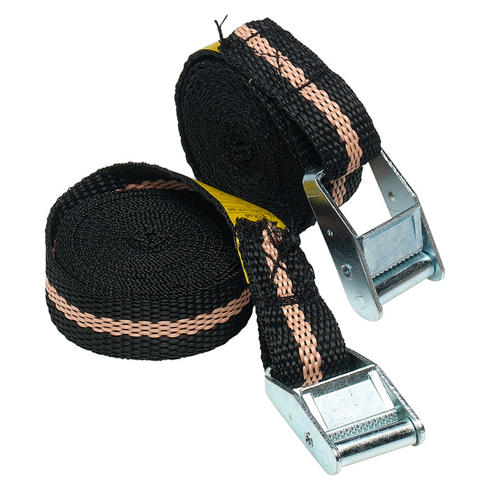 Allride, SOS-ondersteuning, Bagagestraps, 2 x 2,5m, 100kg, Zwart,