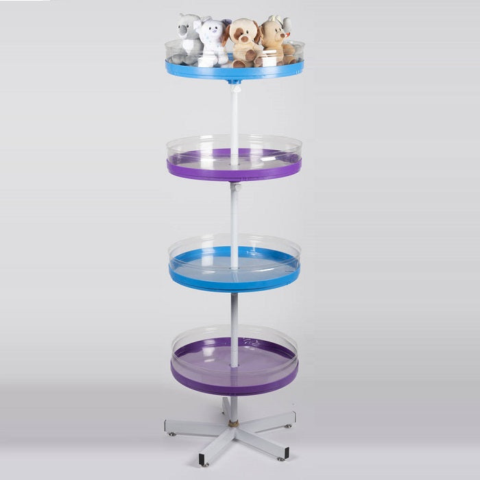 Newco, Ronde Display Met 4 Planken