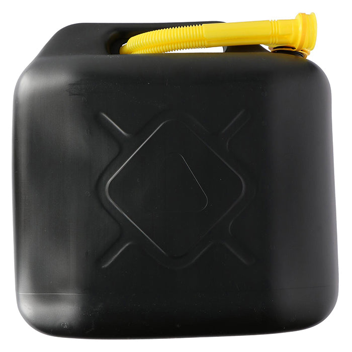 Allride, Bidón de Combustible 20L, Con Boquilla, Negro,