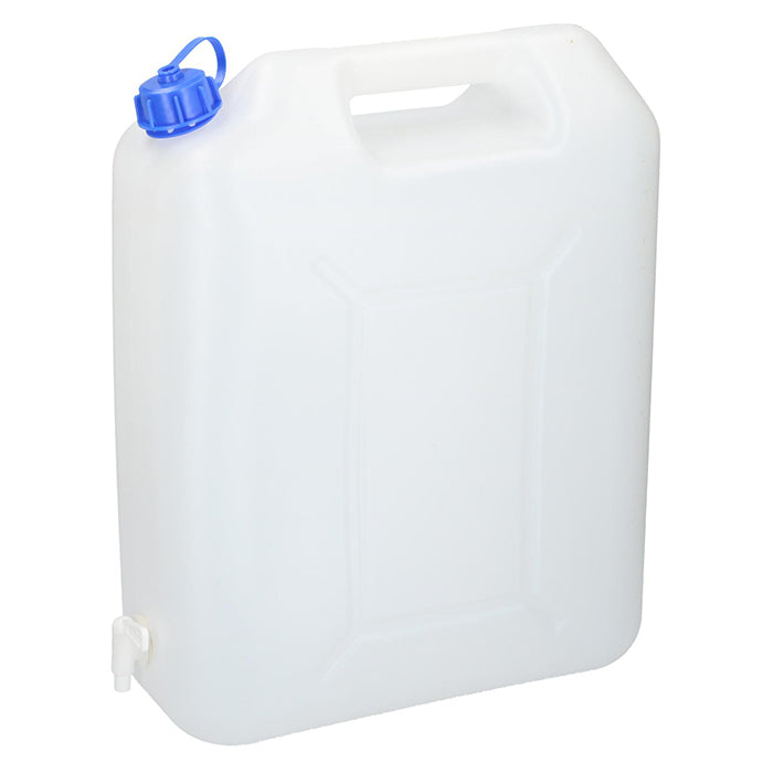 Allride, Contenitore d'Acqua 20L Con Rubinetto E Tappo A Vite