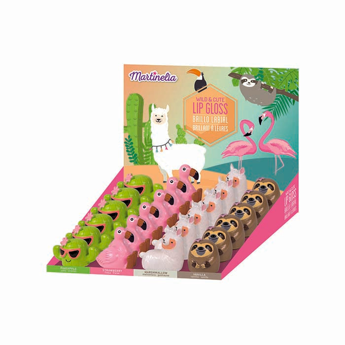 Newco, Martinelli Lippenbalsem Display Dieren