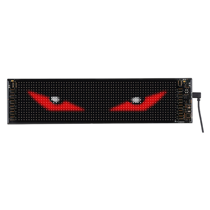 Allride, LED panel Devil Eyes M 37,2 x 9,2 cm., S aplikací