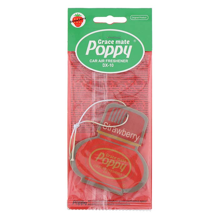 Poppy, Carte de parfum, Fraise