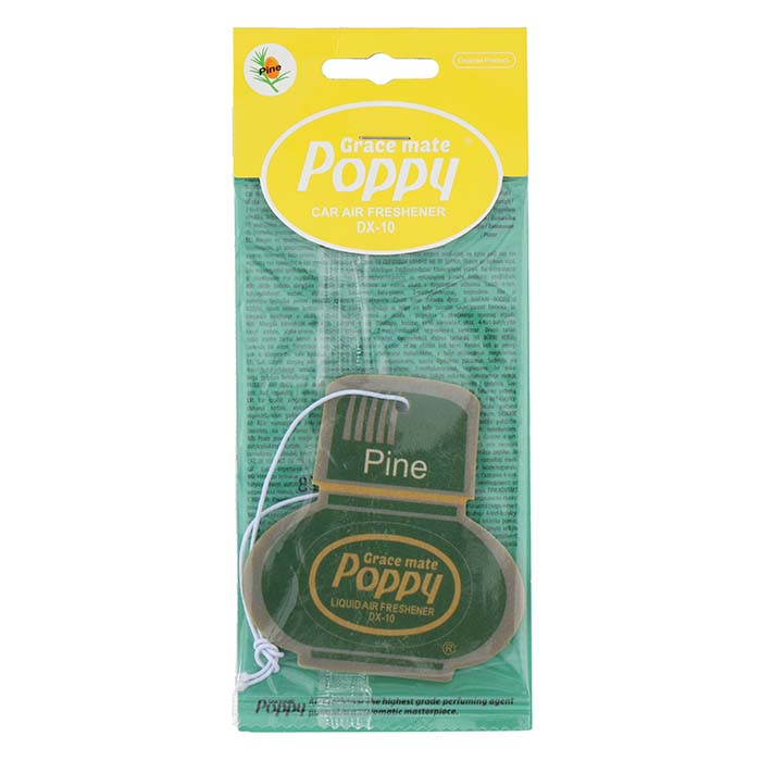 Poppy, Carte de parfum, Pin