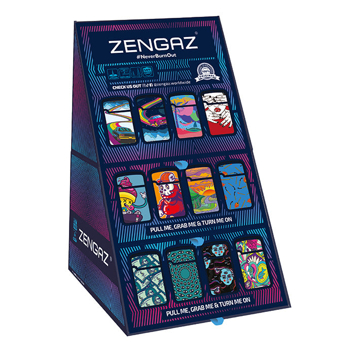 Zengaz, Stormlighter - Cube Display With 48 Pcs.