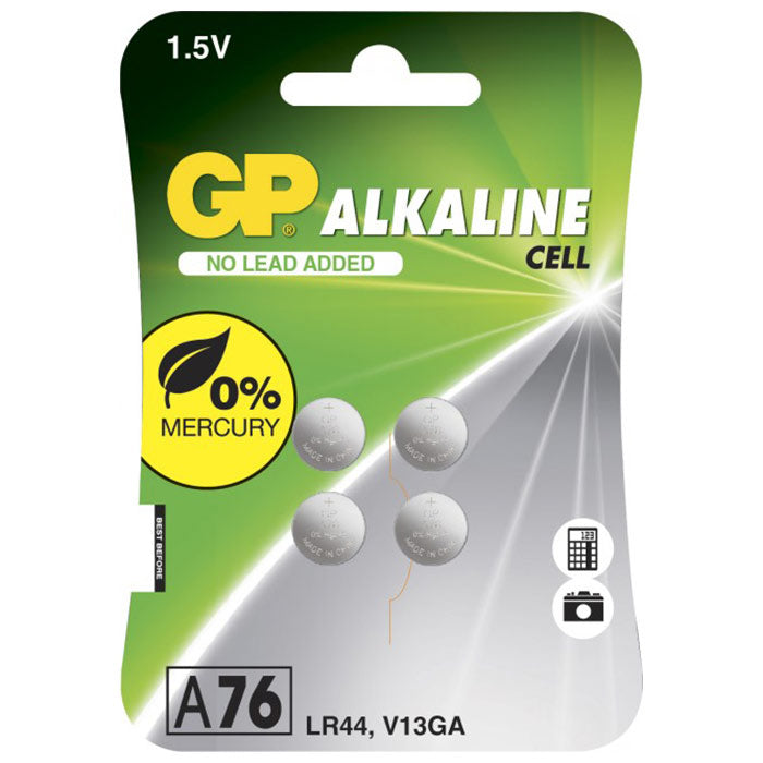 GP Batterien, Gp Alkaline Knopfzellenbatterien 1,5v a76
