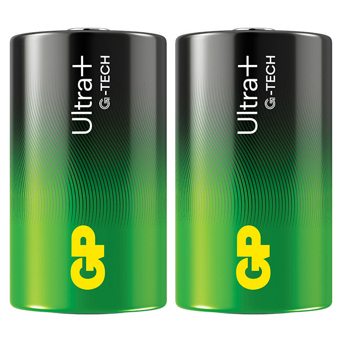 GP Batteries, GP Ultra Plus Alkaline D-Batterie 13AUP/LR20 2er-Pack