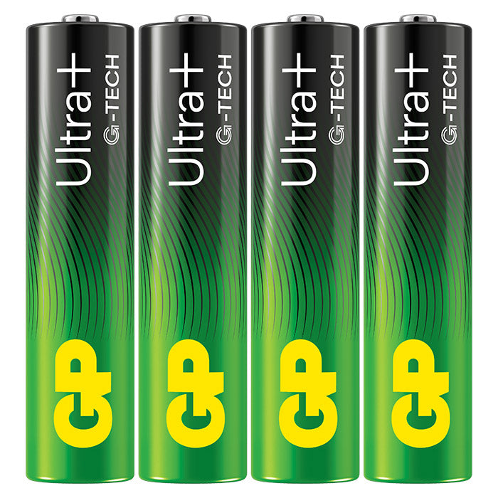 GP Batteries, GP Ultra Plus Alkaline AAA-Batterie 24AUP/LR03 4er-Pack