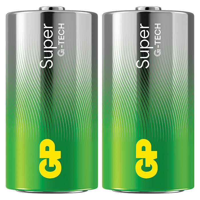 GP Batteries, GP Super Alkaline C-Batterie 14A/LR14 2er-Pack