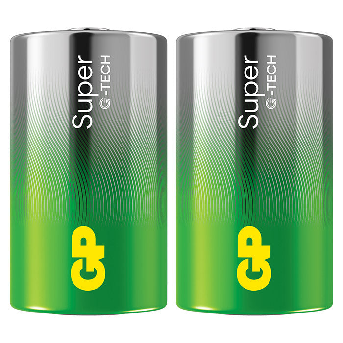 GP Batteries, GP Super Alkaline D-Batterie 13A/LR20 2er-Pack