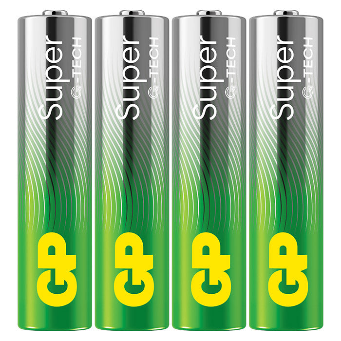 GP Batteries, GP Super Alkaline AAA-Batterie 24A/LR03 4er-Pack
