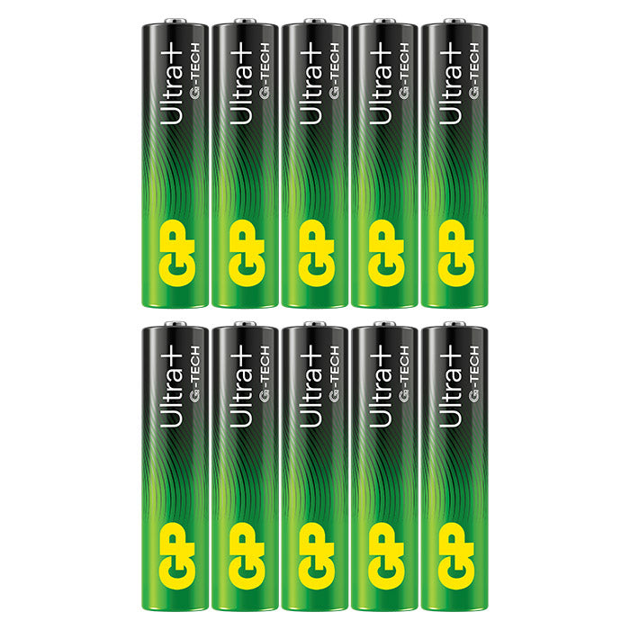 GP Batteries, GP Ultra Plus Alkaline AAA-Batterie 24AUP/LR03 10er-Pack
