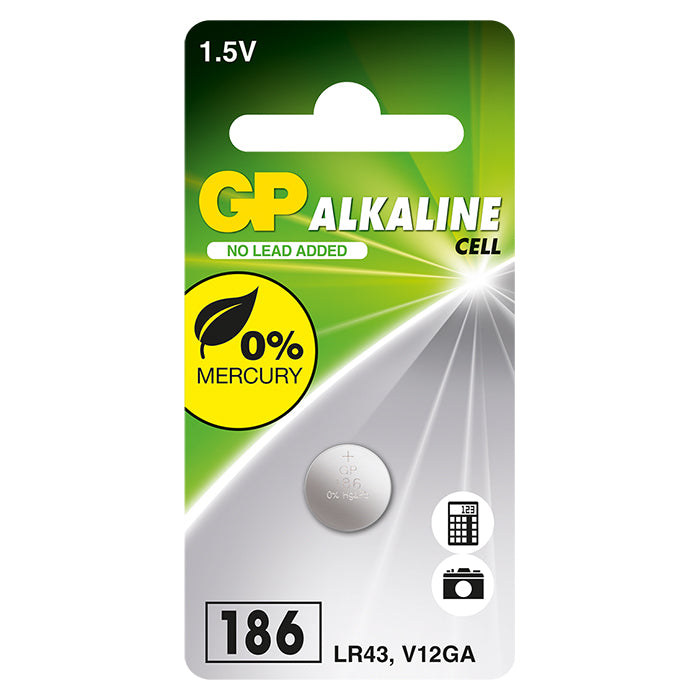 GP Batteries, Gp lr43 Batteria Pz.