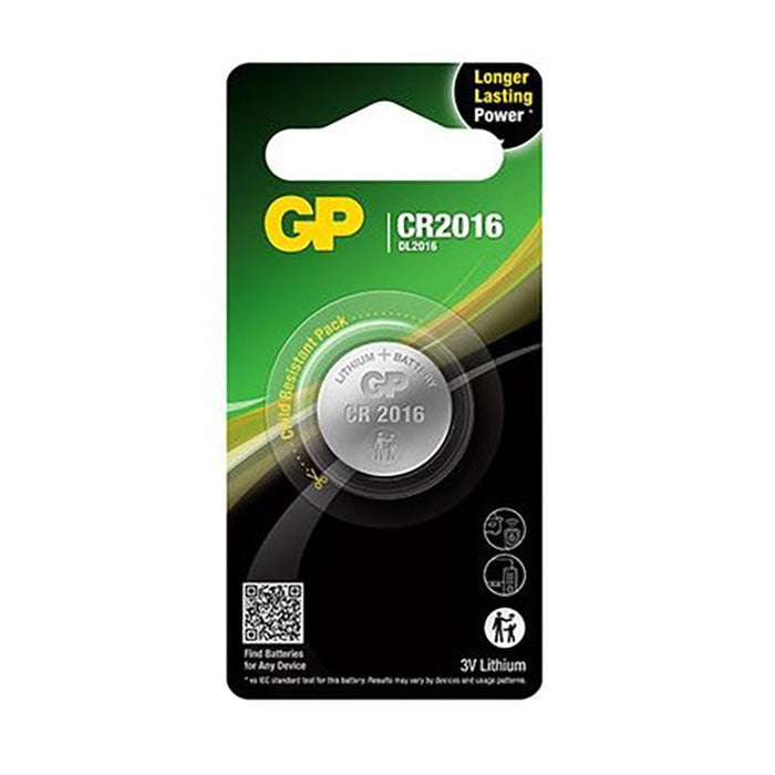 GP Batteries, Gp CR2016 Batteria 1 Pz.
