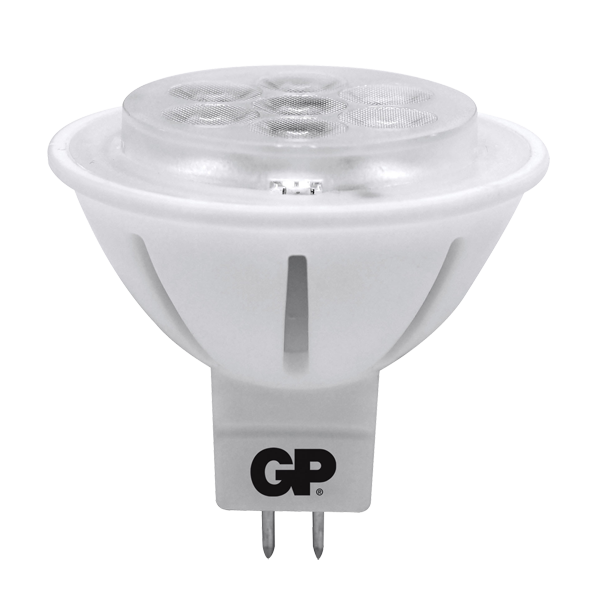 GP Batterijen, GP LED Lamp gu5,3 12v 5w Verv. 35w