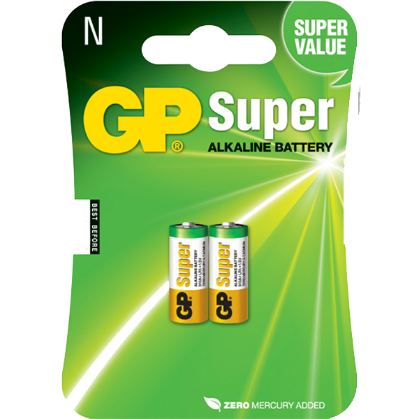 GP Batteries, Gp 910-u2 lr1 Batteria (2 pz.)