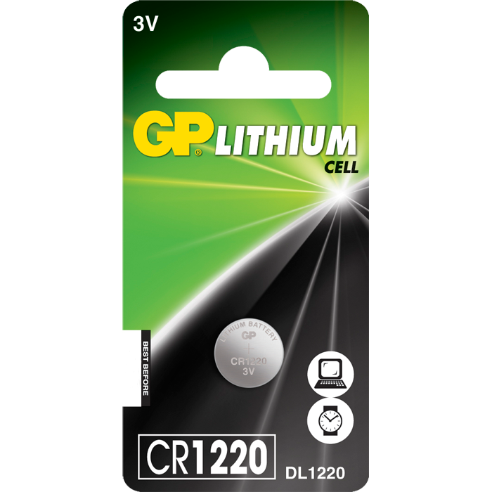 GP Batteries, Gp cr1220 Batterie Stk.