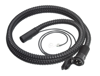 DEFA, Câble d'alimentation Miniplug 1,5m Noir