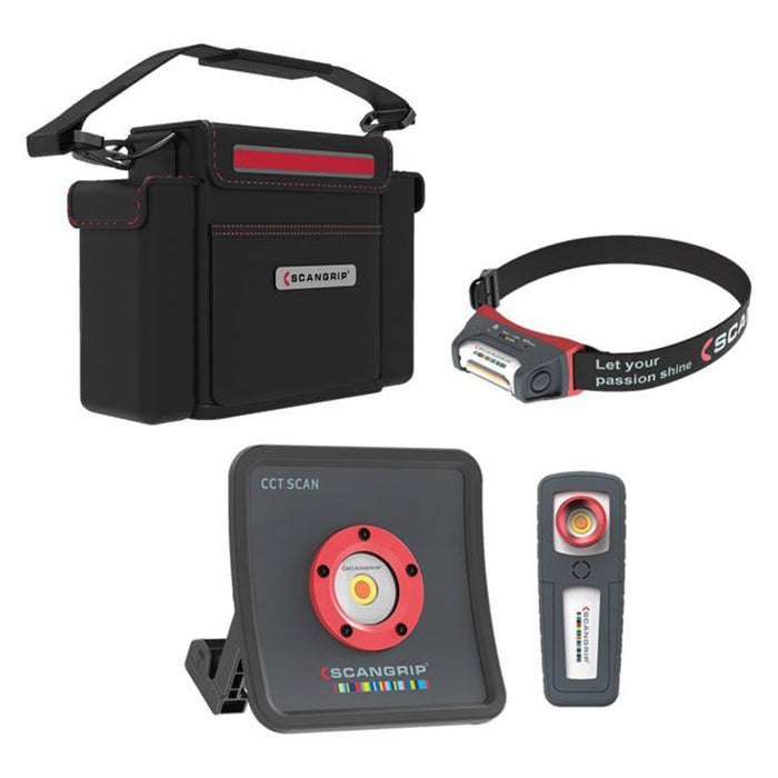 Scangrip Kit di Dettaglio Essenziale - Set