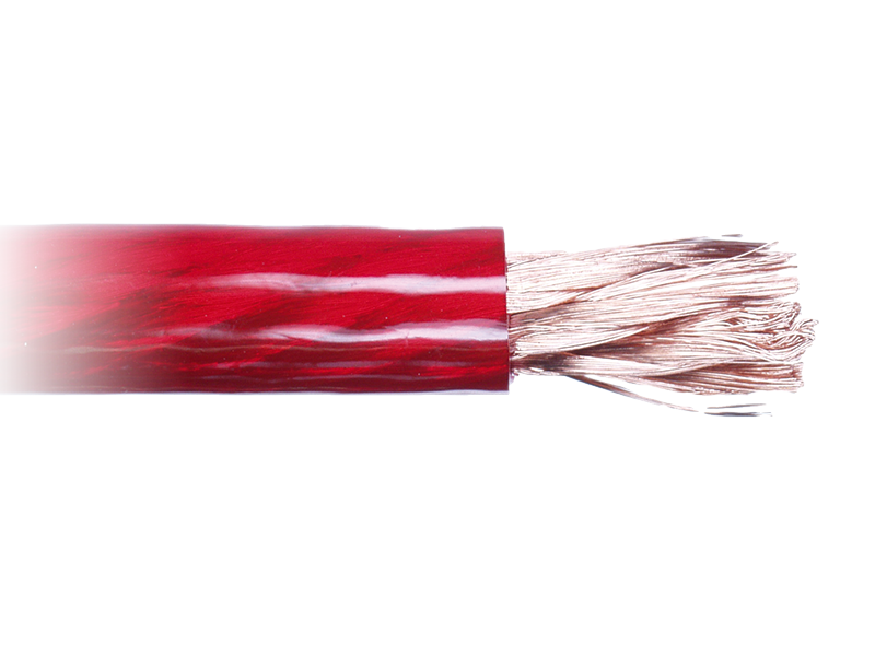 ACV, 50mm2 Rood "rubber Touch" 15m