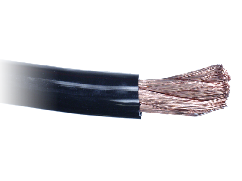 ACV, 50mm2 Zwart "rubber Touch" 15m
