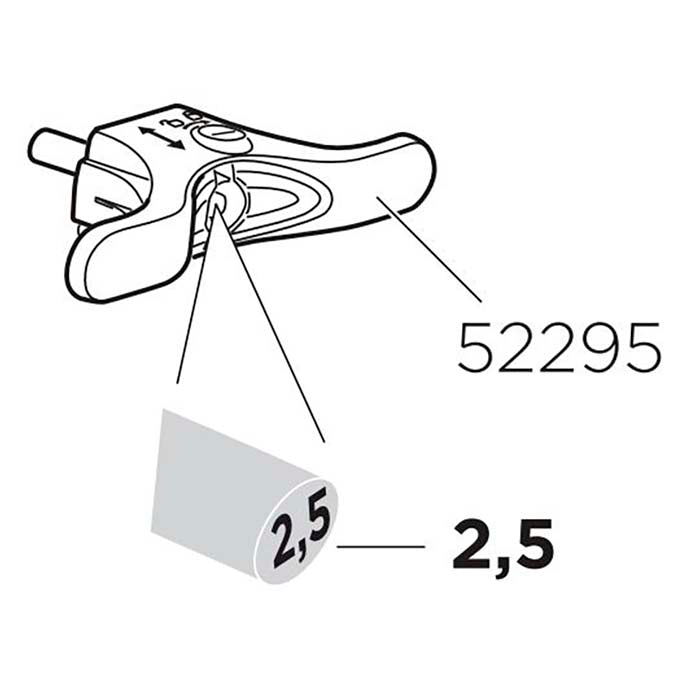 Thule, Handle for 941/943 25mm