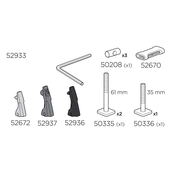 Thule, Pièce de rechange 52933