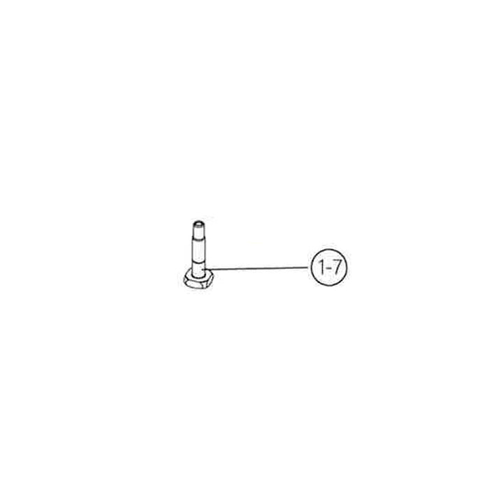 BuzzRack, Square Head Bolt M10x50mm