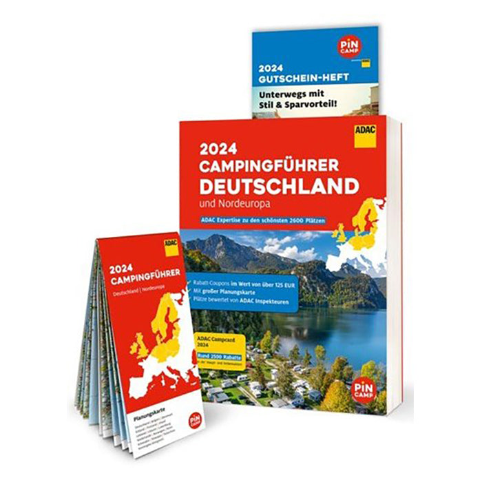 ADAC, Guide de camping Allemagne/Nord Europe — Convient pour 2024-2025
