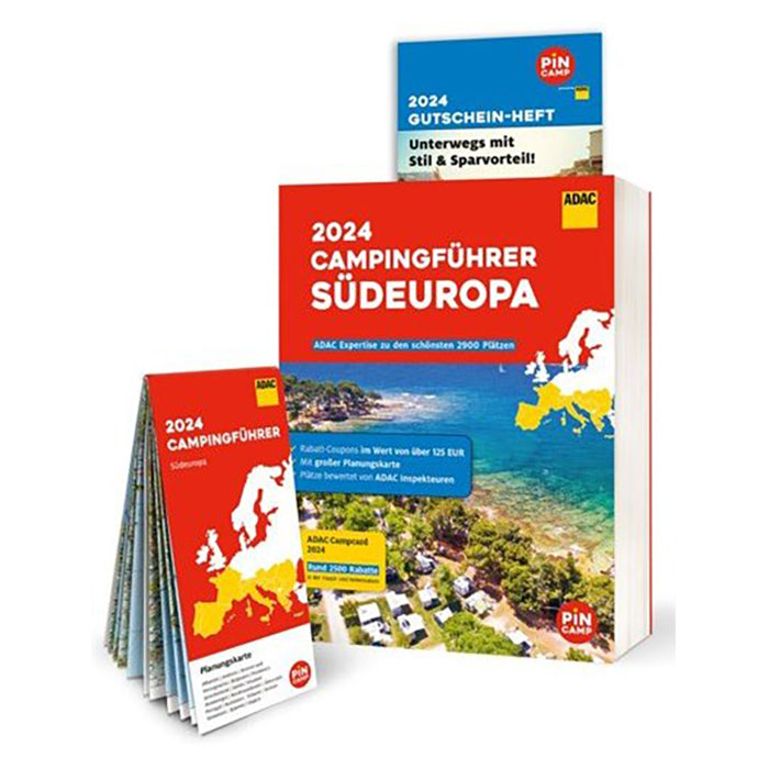 ADAC, Guide de Camping Sud-Europe — Valable pour 2024-2025