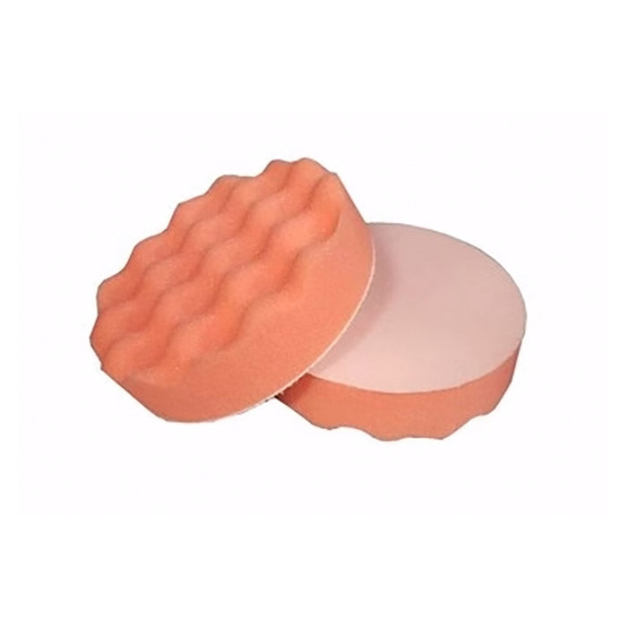 Rupes, Orange Polishing Pad 130mm Waffle Medium