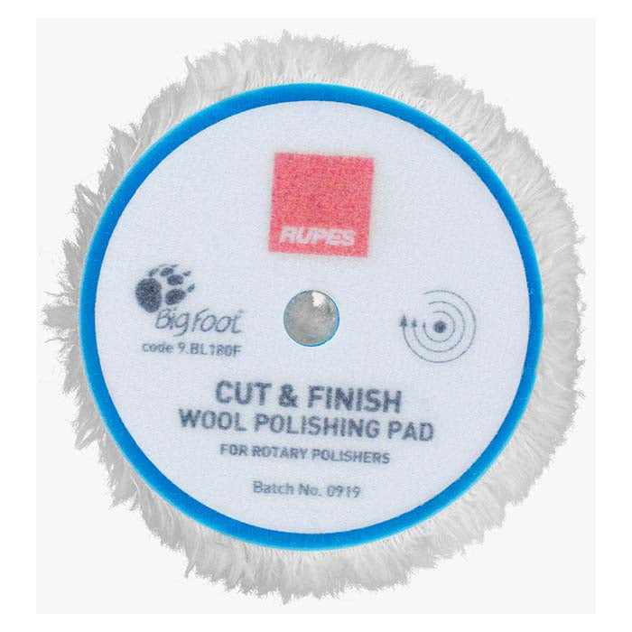 Rupes, Rotary Ø:200 mm Ullpad, Cut & Finish Ø:165mm, 1 Stk.
