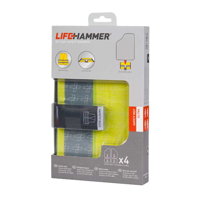 Lifehammer, Gilet de sécurité, 4 pièces sous vide