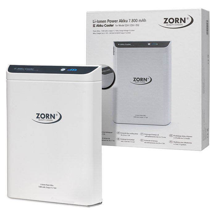 Zorn, 7,8 Ah Extra Accu Voor 25L Koelbox