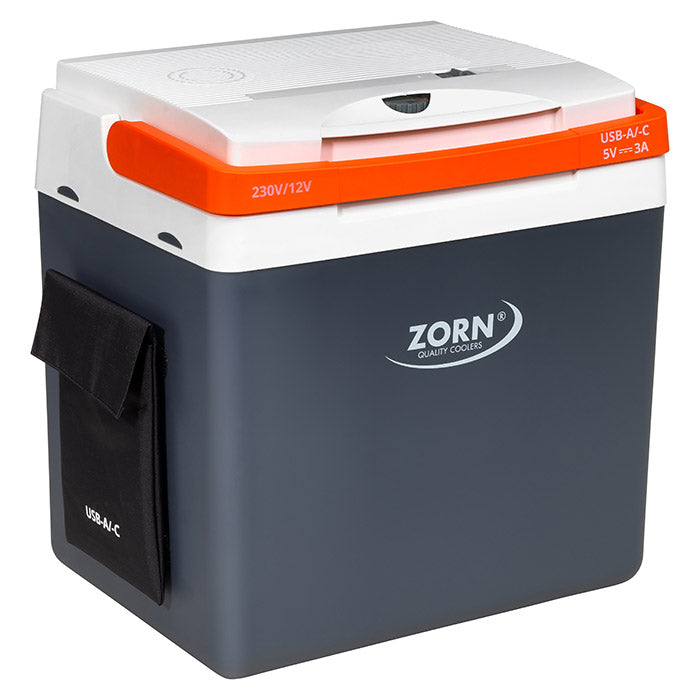 Zorn, 25L Elektrische Koelbox 12/230V En USB