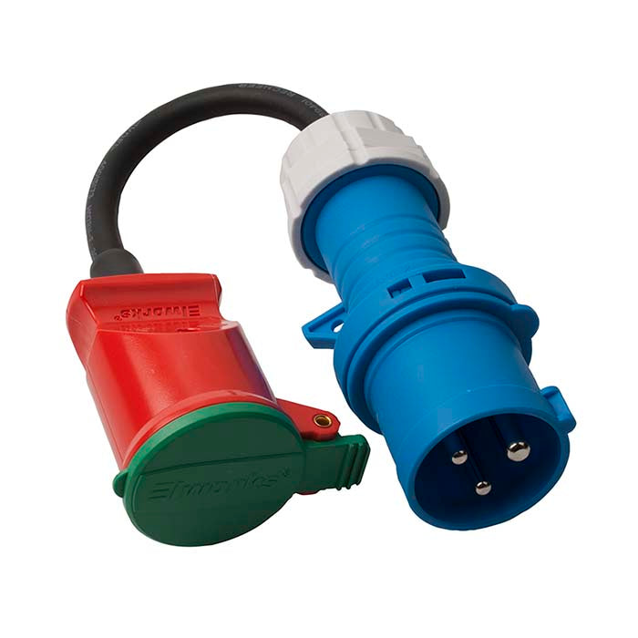 Elworks, Cavo Adattatore Cee/dk F8 0,33m