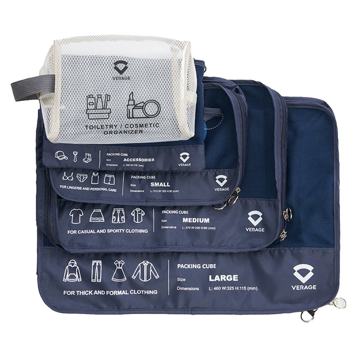 Bongout, Verage Packing Cubes Including Toiletry Bag