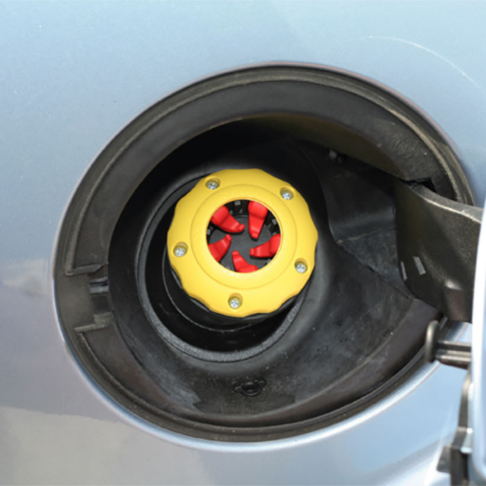 Solodiesel, Sicherheitstankdeckel