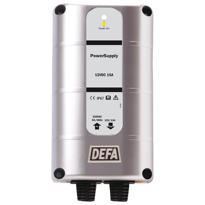 DEFA, Napájení 12v 1x15a, Schuko