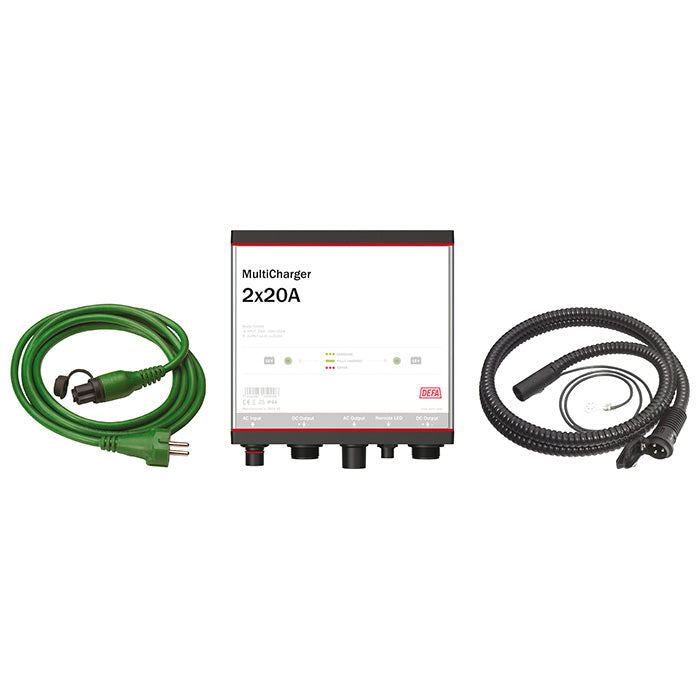 DEFA, Multicharger Kit 12v 2x20a