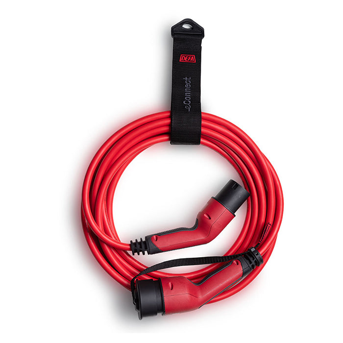 DEFA, Econnect Kabel Ładowania MODE3 – T2, 7,5m, 3-fazowy 20A
